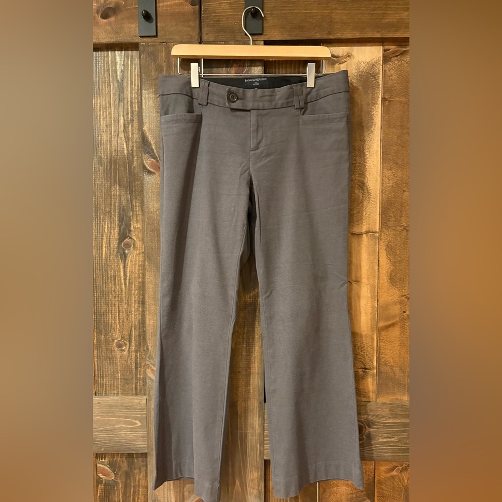 Banana Republic Charcoal Chinos